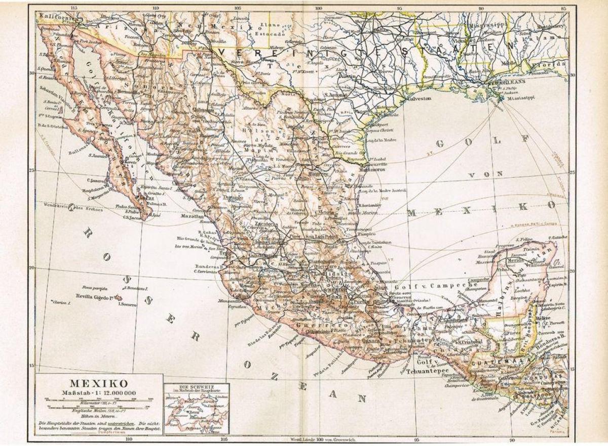 Mexiko ou kaart
